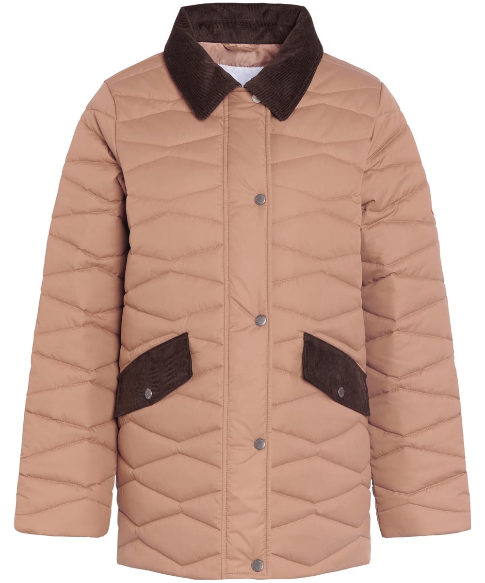 Burberry northumberland quilted hooded sales coat