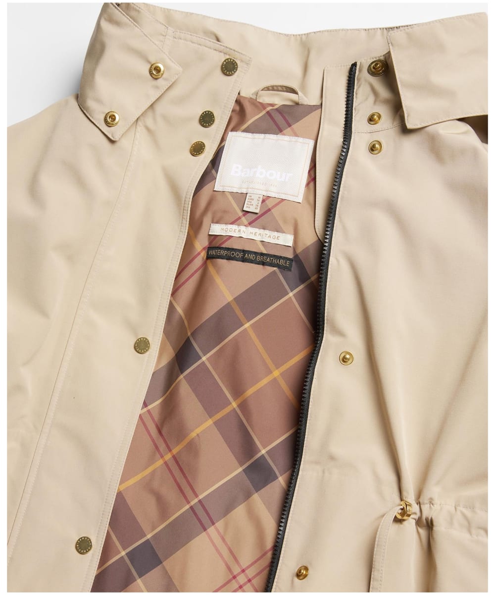 Barbour waterproof jacket gold new arrivals