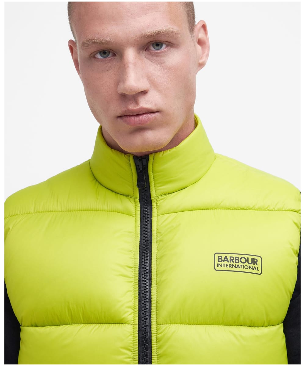Barbour international mens yellow sales