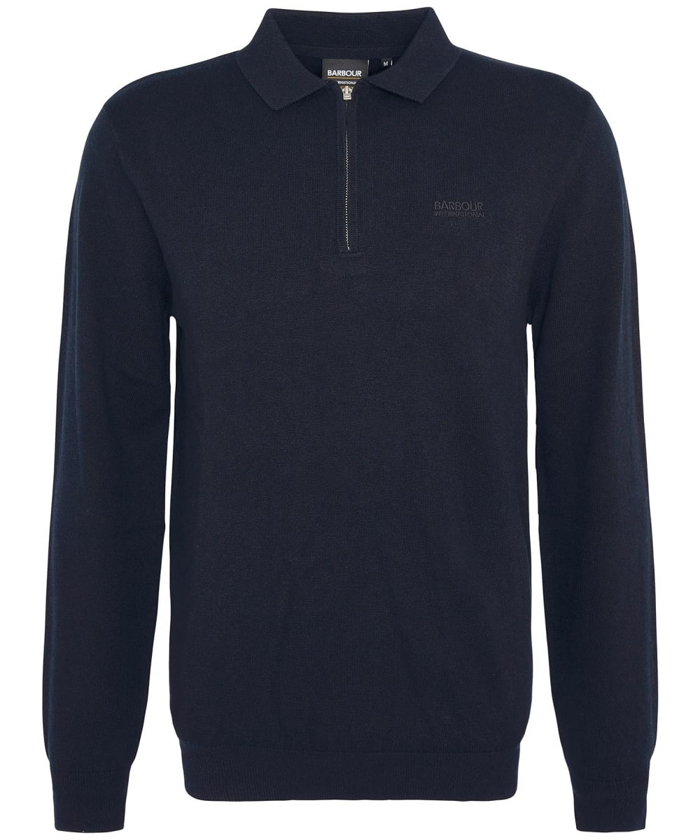 Barbour international 2025 long sleeve polo