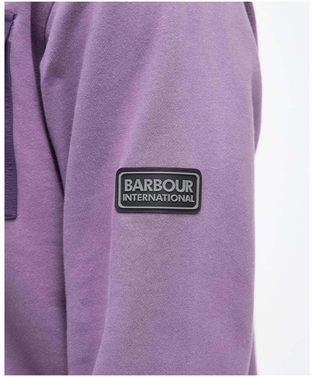 Barbour international mens purple shop