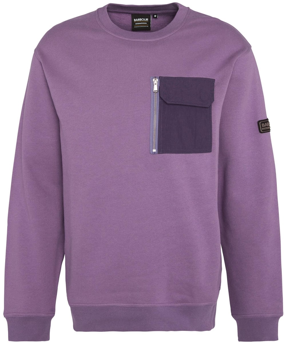 Barbour international mens purple sales