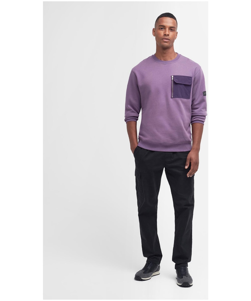 Men s Barbour International Counter Crew Neck Sweatshirt