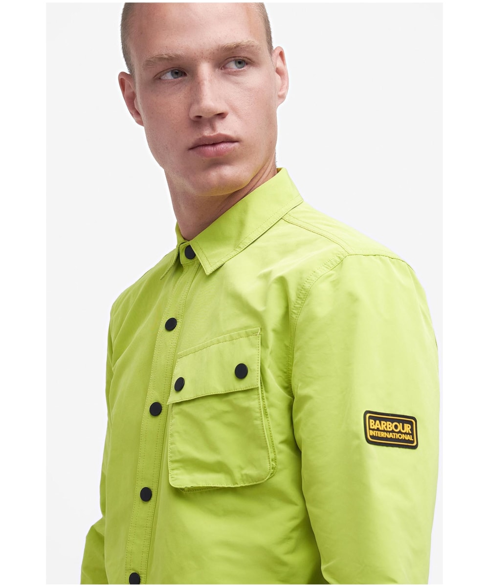 Barbour international rath overshirt cheap