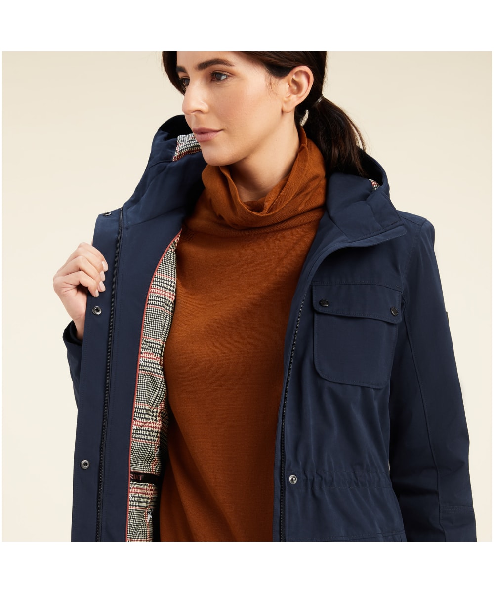 Women s Ariat Argentium Waterproof Cotton Parka