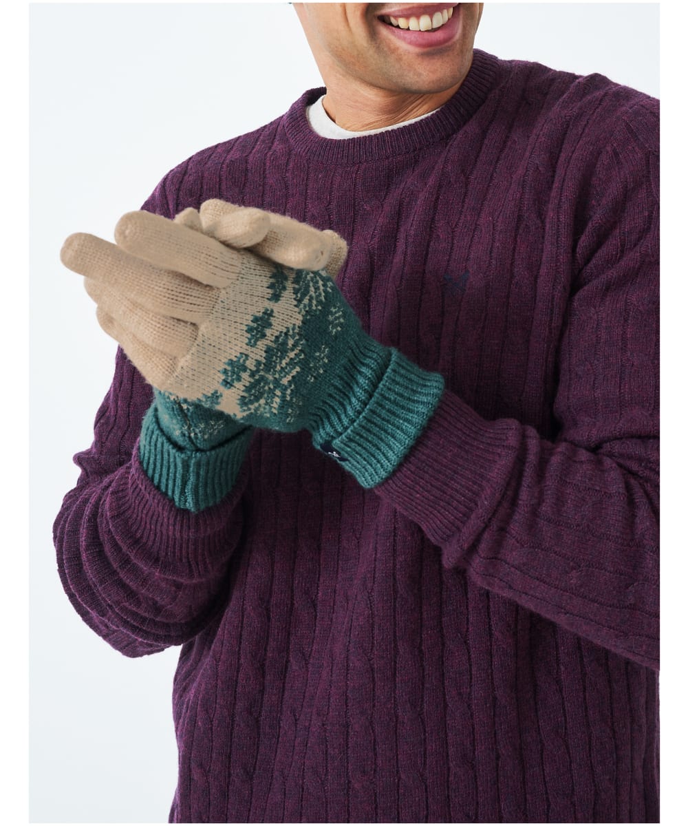 Men’s Crew Clothing Fairisle Gloves