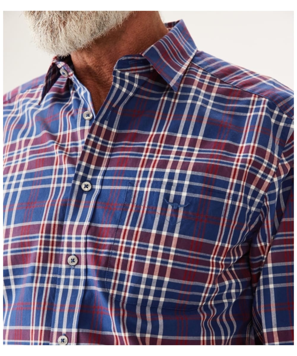 Men s R.M. Williams Collins Checked Cotton Shirt