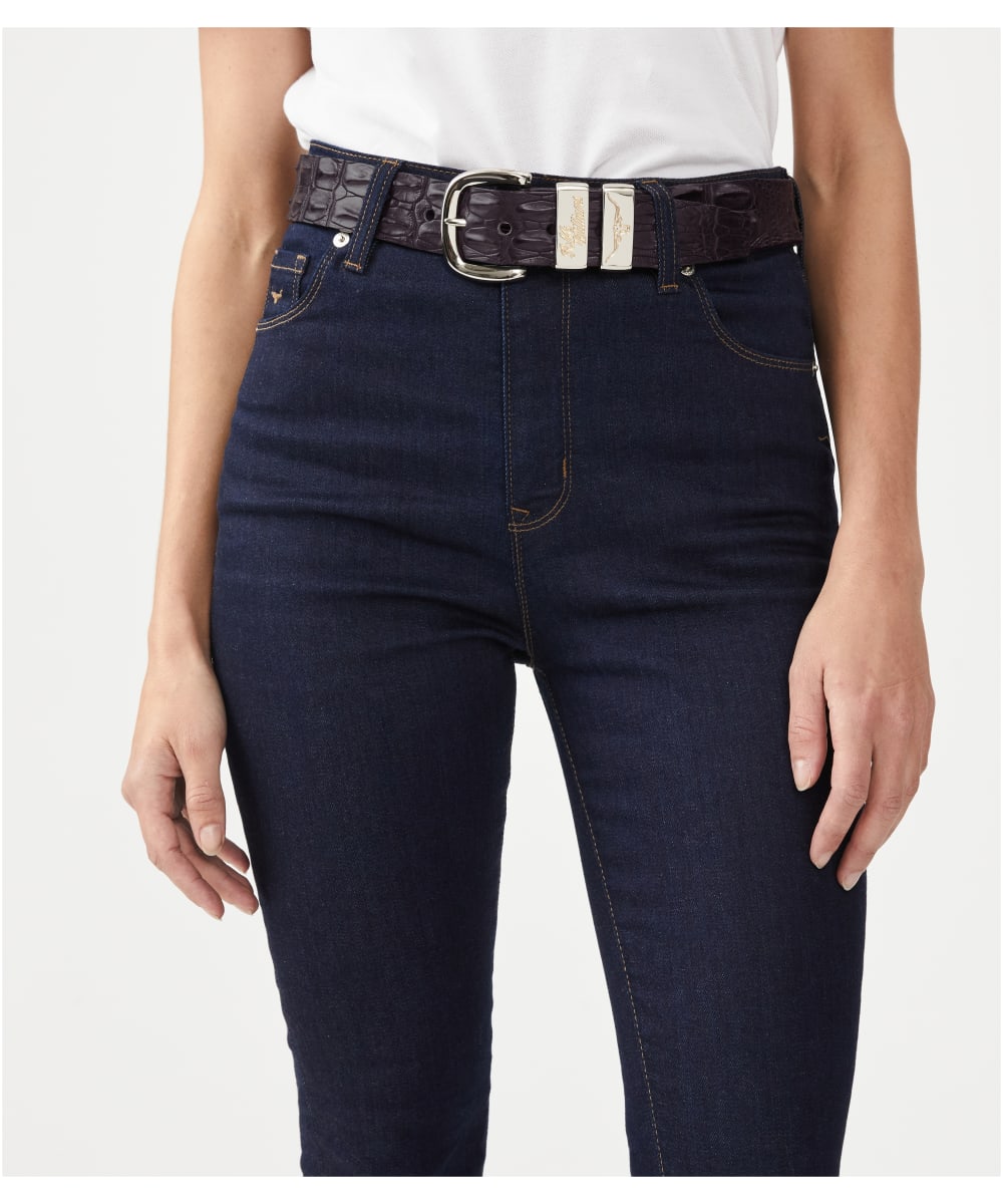 Rm williams new arrivals croc belt