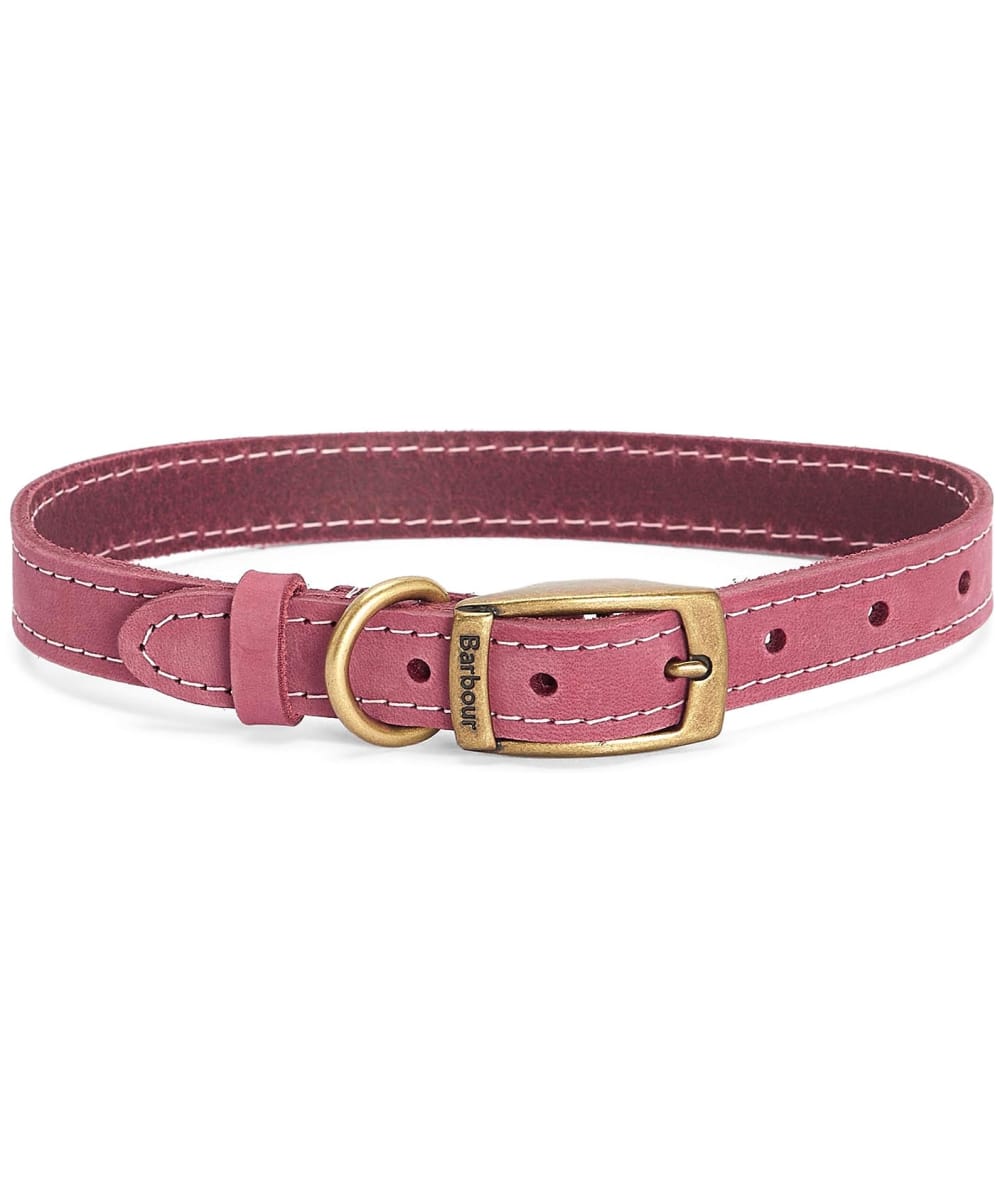 Pink barbour shop dog collar