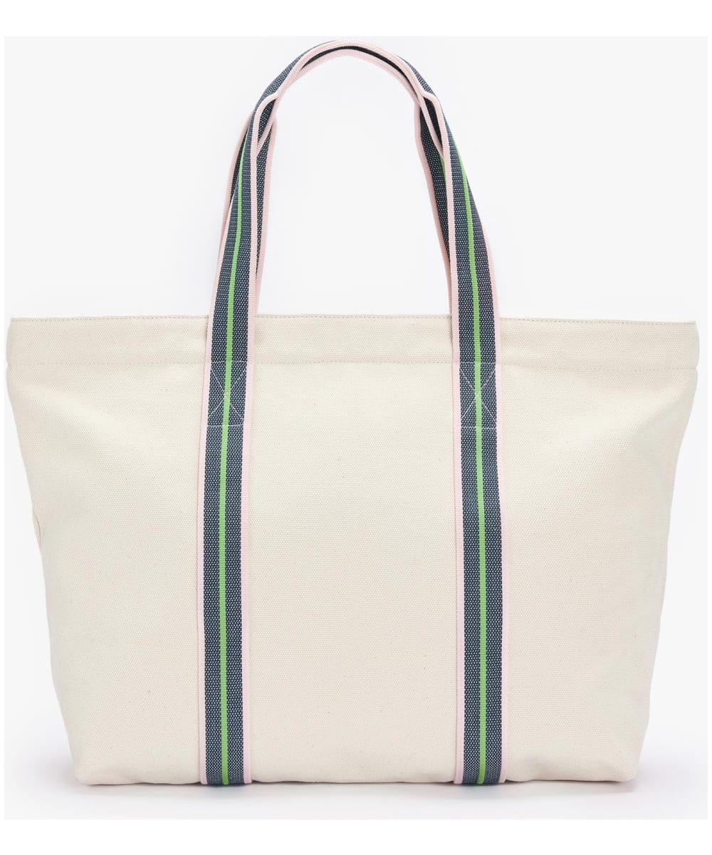 Barbour tote bag white sales