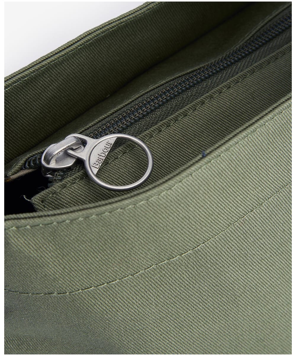 Barbour tote top bag Silver