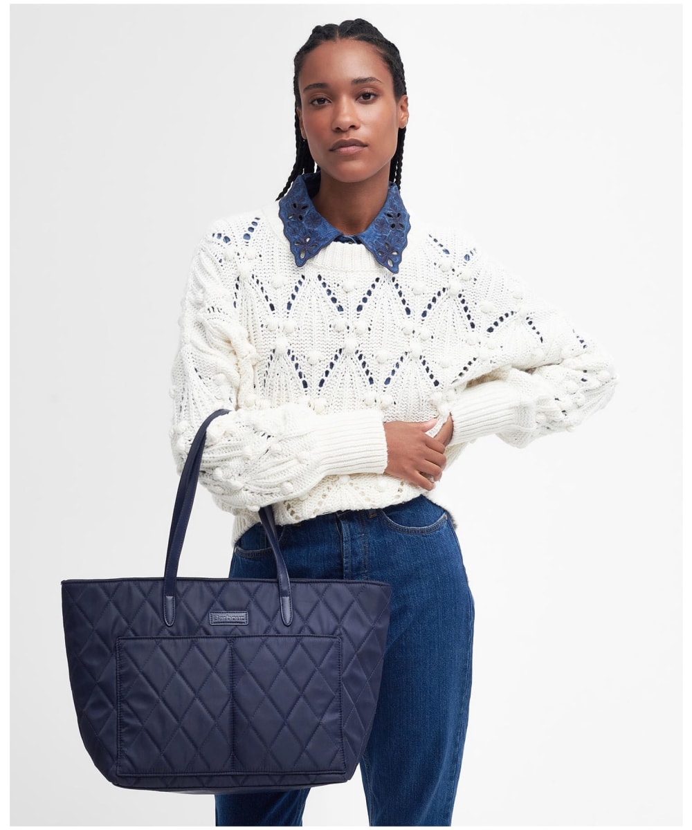 Women s Barbour Quilted Tote Bag