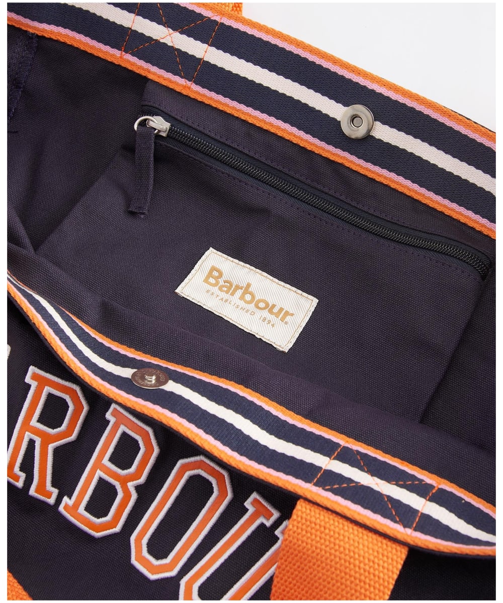 Barbour tote bag Orange 2025