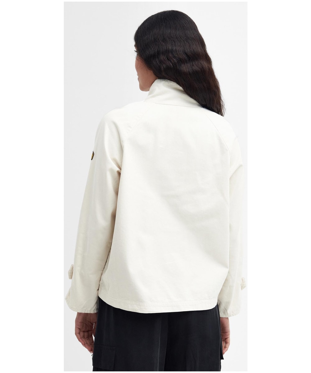 Barbour casual sales jacket white