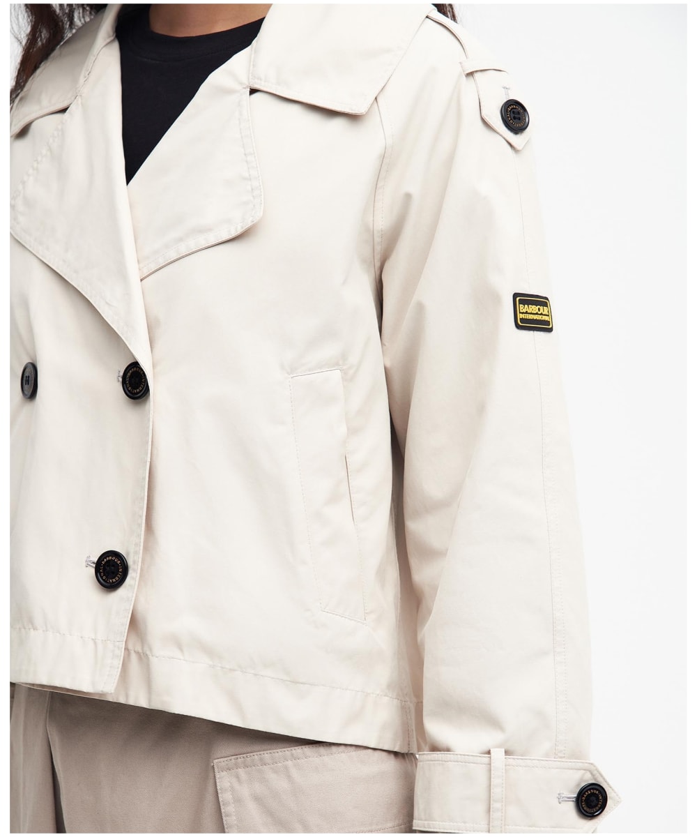 Barbour casual sales jacket white