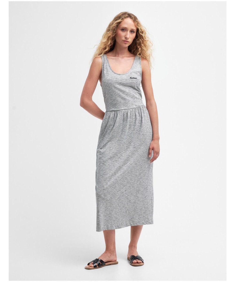 Navy jersey midi dress clearance