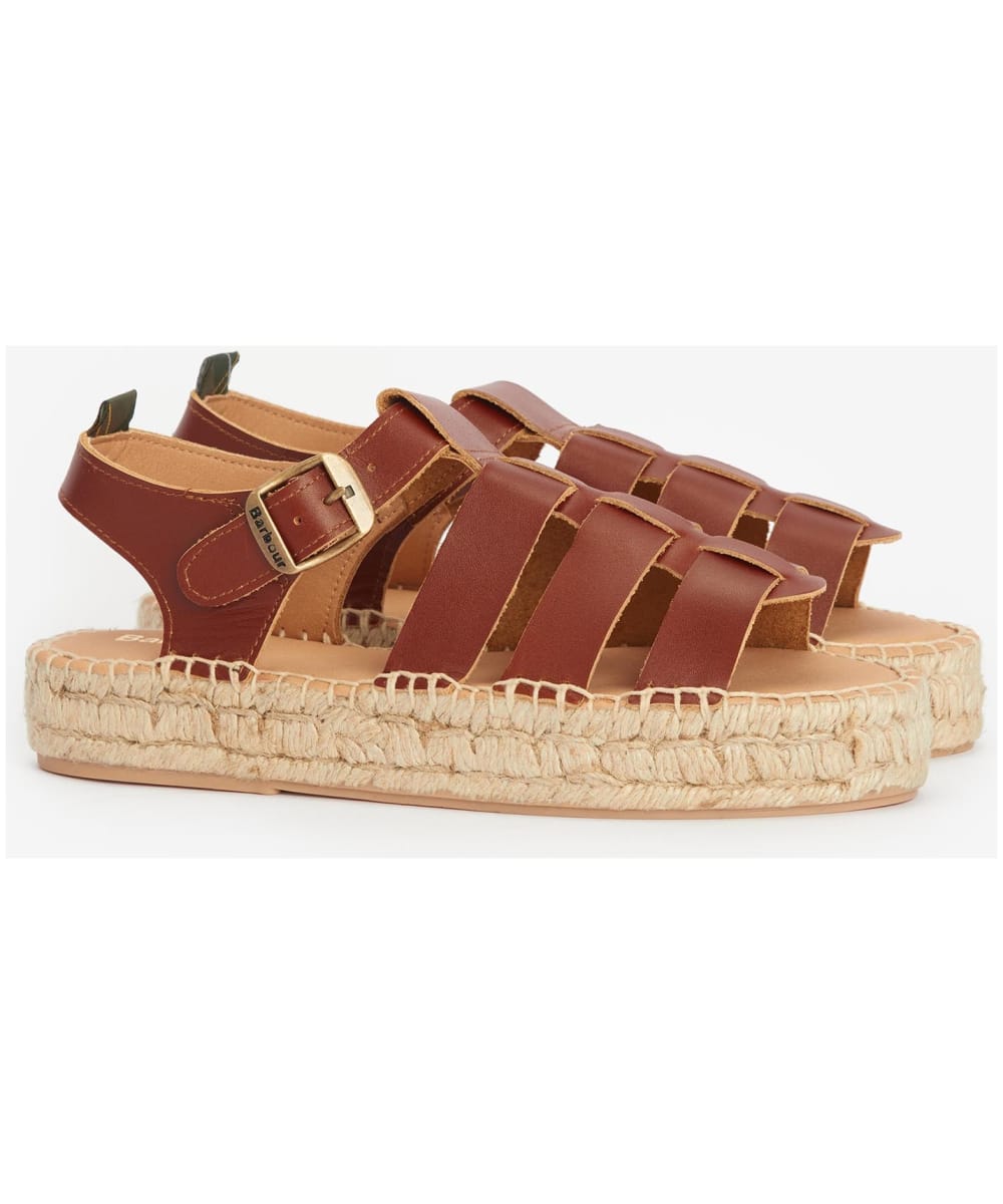 Tan platform espadrille sandals on sale