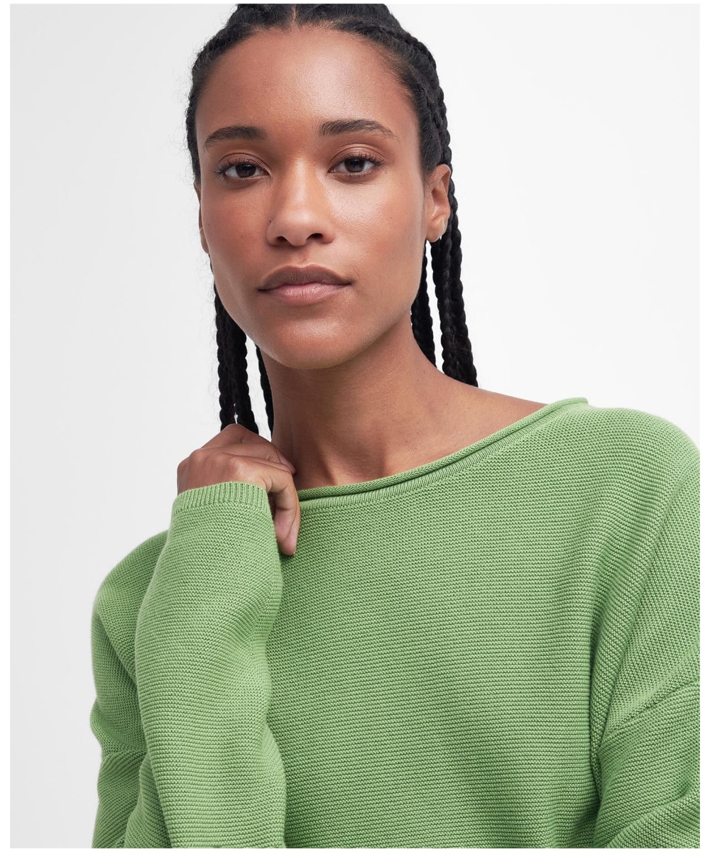 Barbour jumper womens sales Green