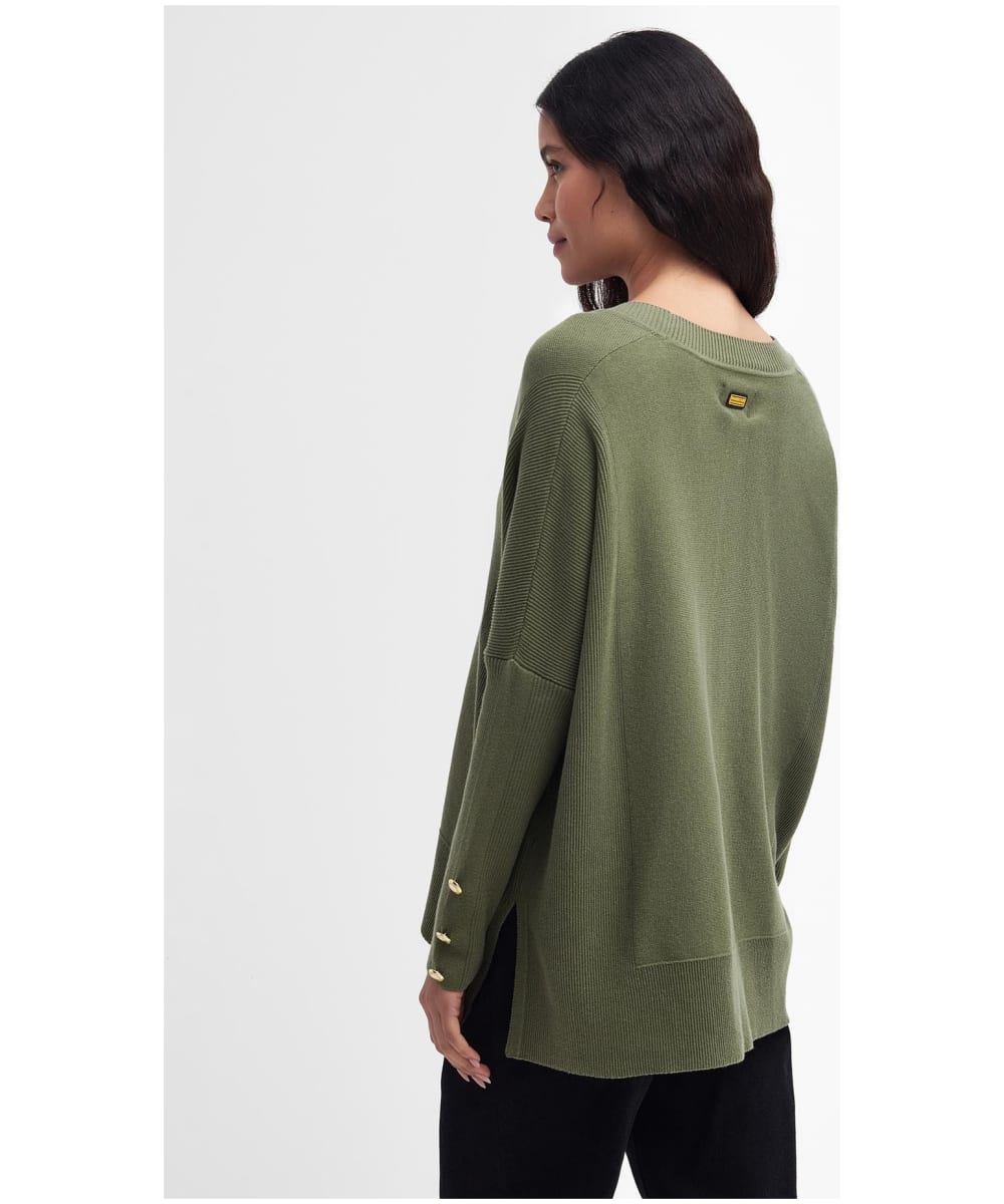 Barbour sweater deals womens olive