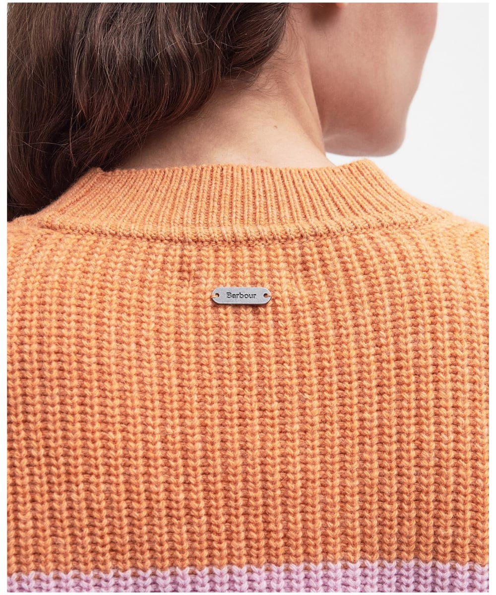 Women s Barbour Ula Stripe Knitted Crew Neck Jumper