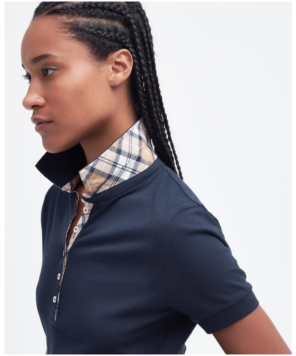 Barbour shirts womens navy outlet