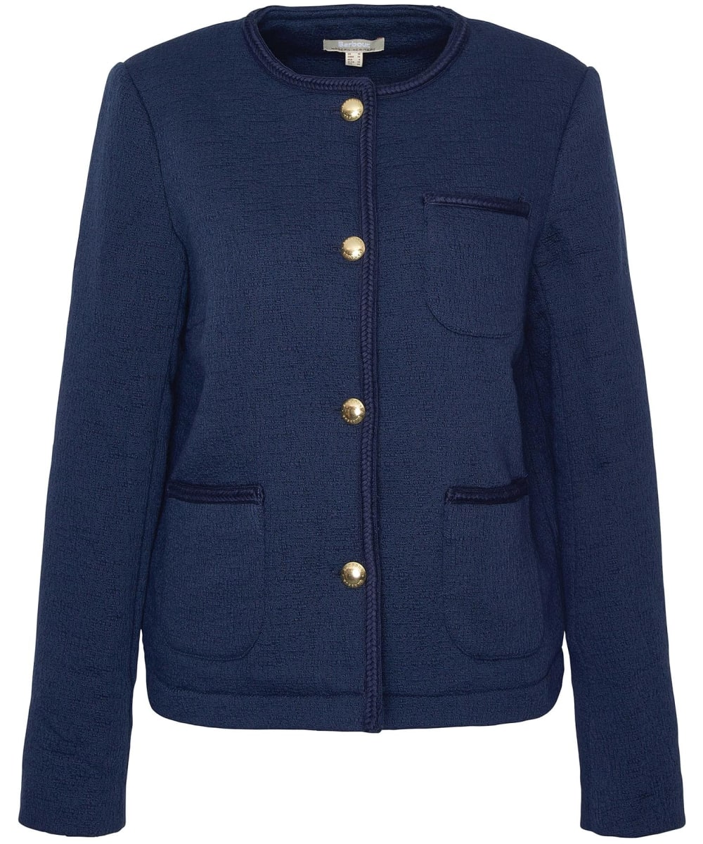 Barbour navy cheap overshirt