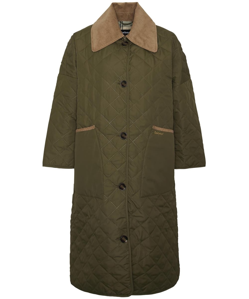Womens quilted store barbour coat