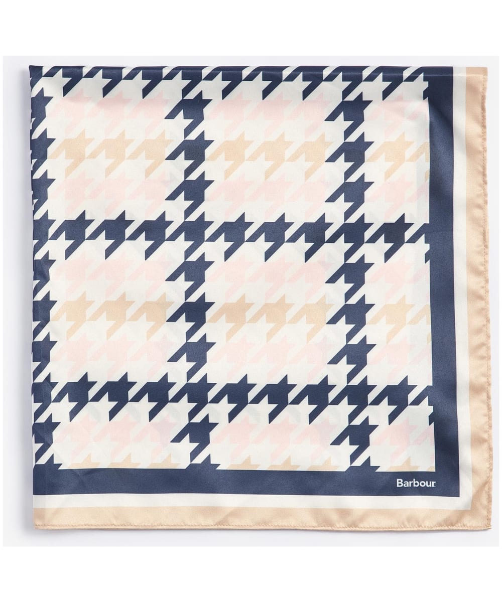 Barbour houndstooth scarf clearance