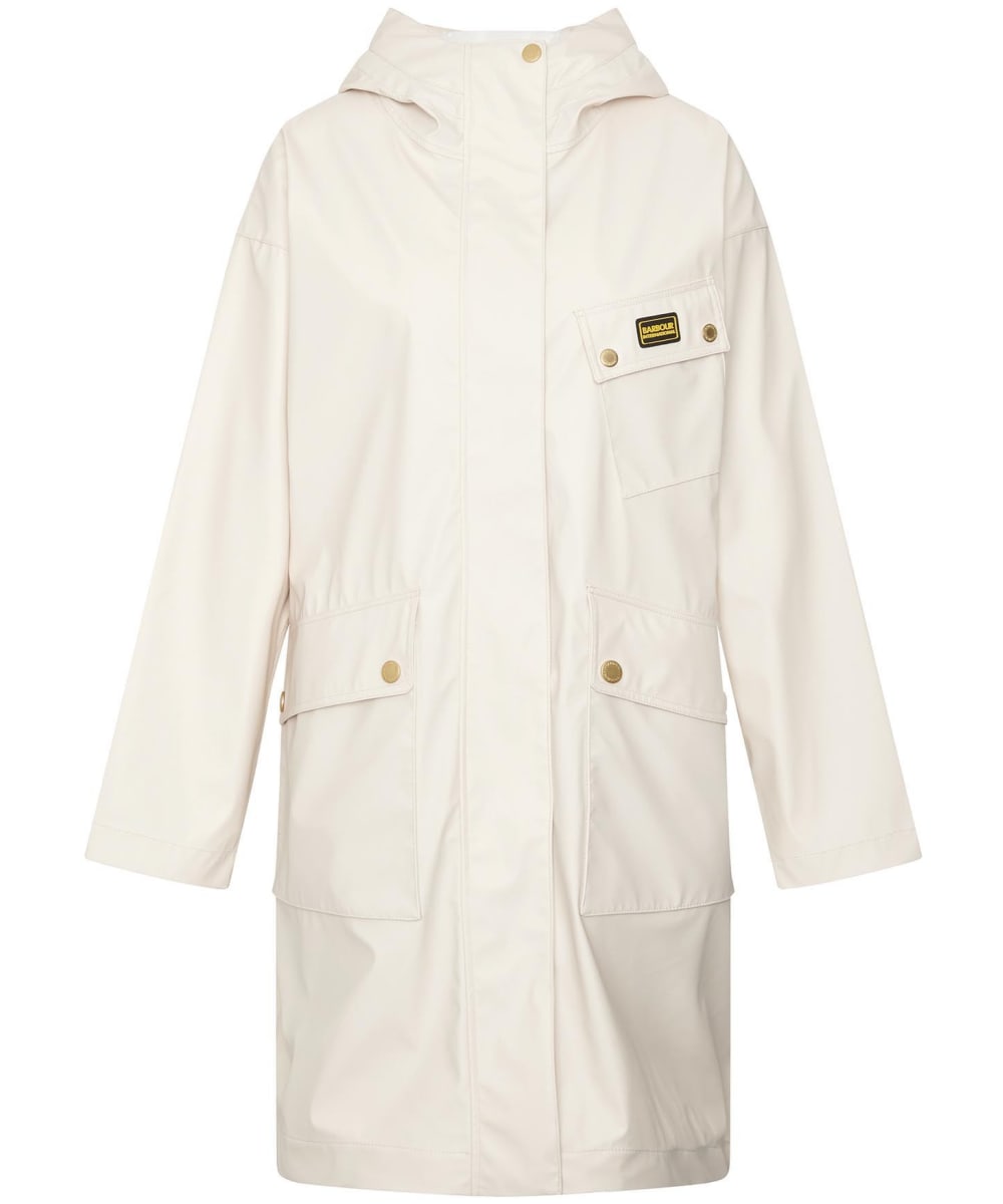 Womens white barbour jacket 2025
