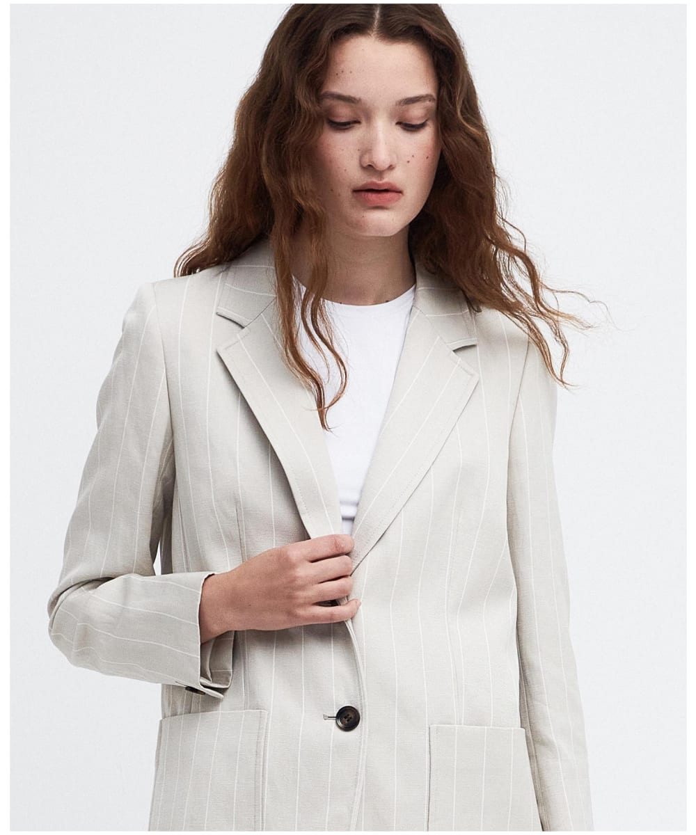 Barbour blazer womens france top