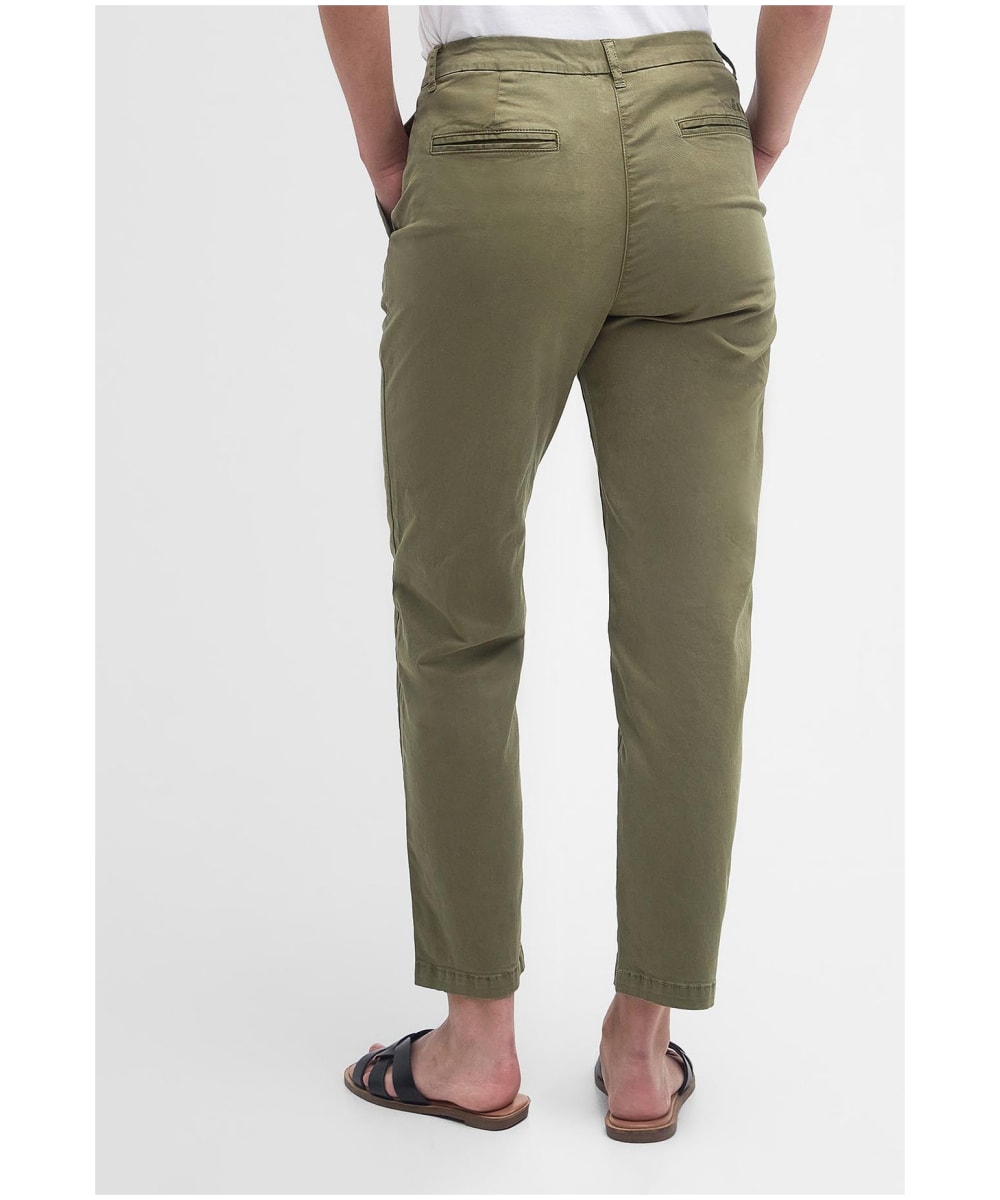 Cropped chino clearance trousers womens