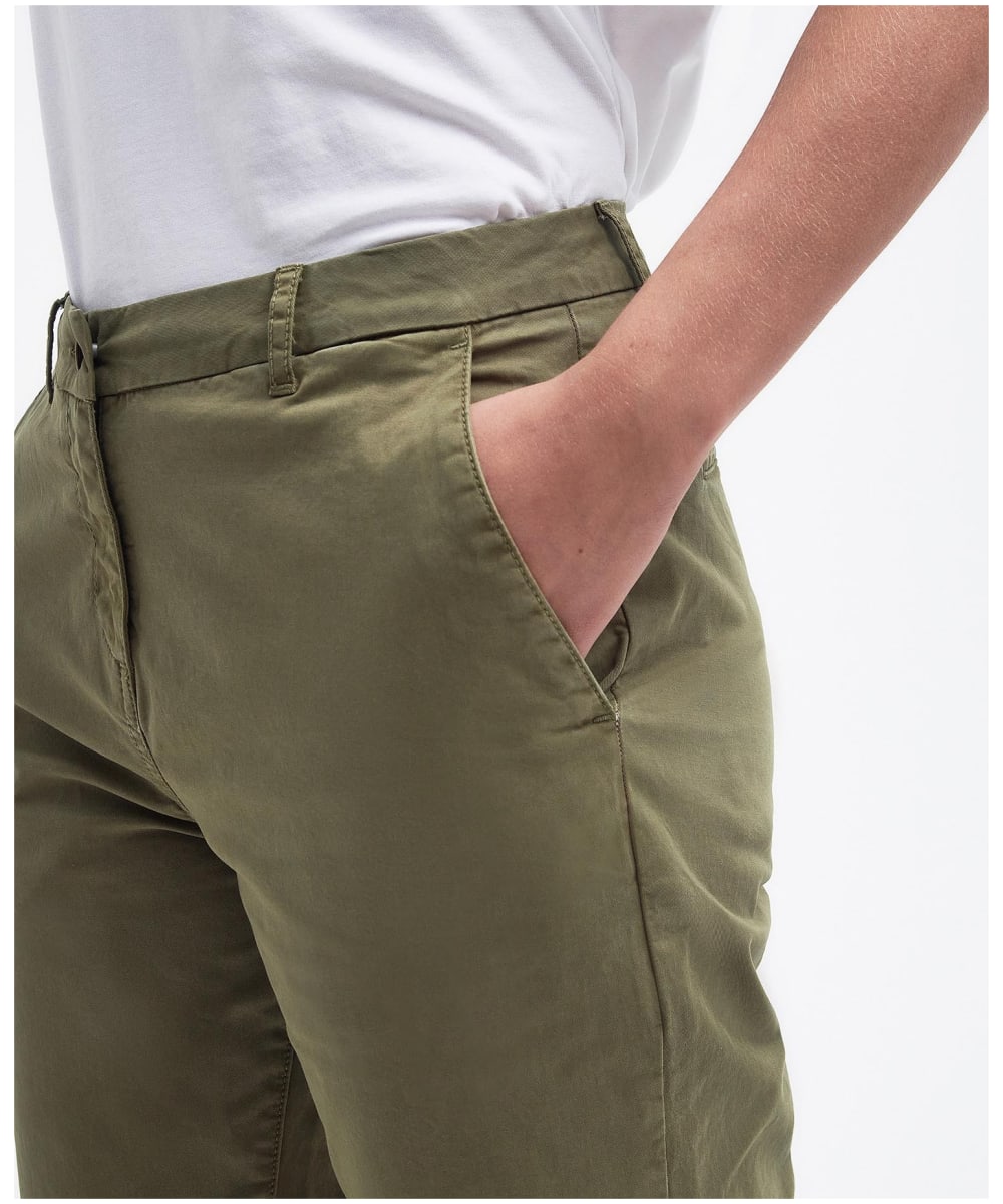 Women s Barbour Cropped Chino Trousers