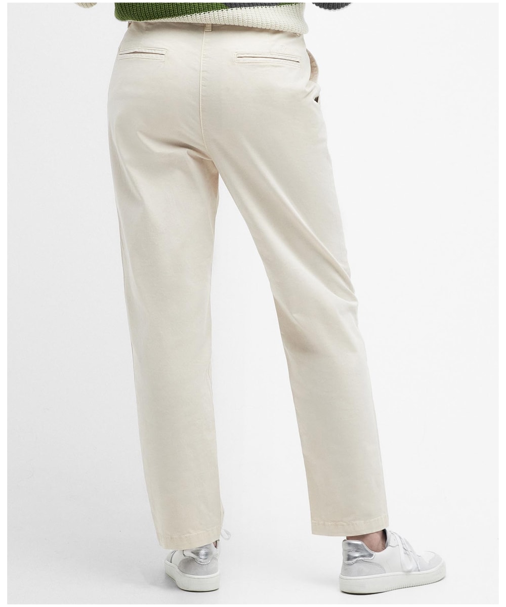 Cropped chino clearance trousers womens