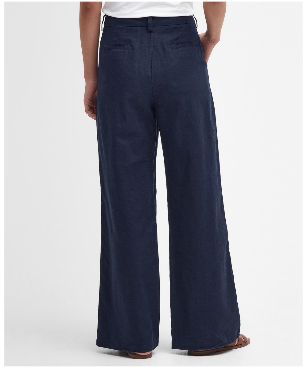 Barbour trousers womens on sale navy