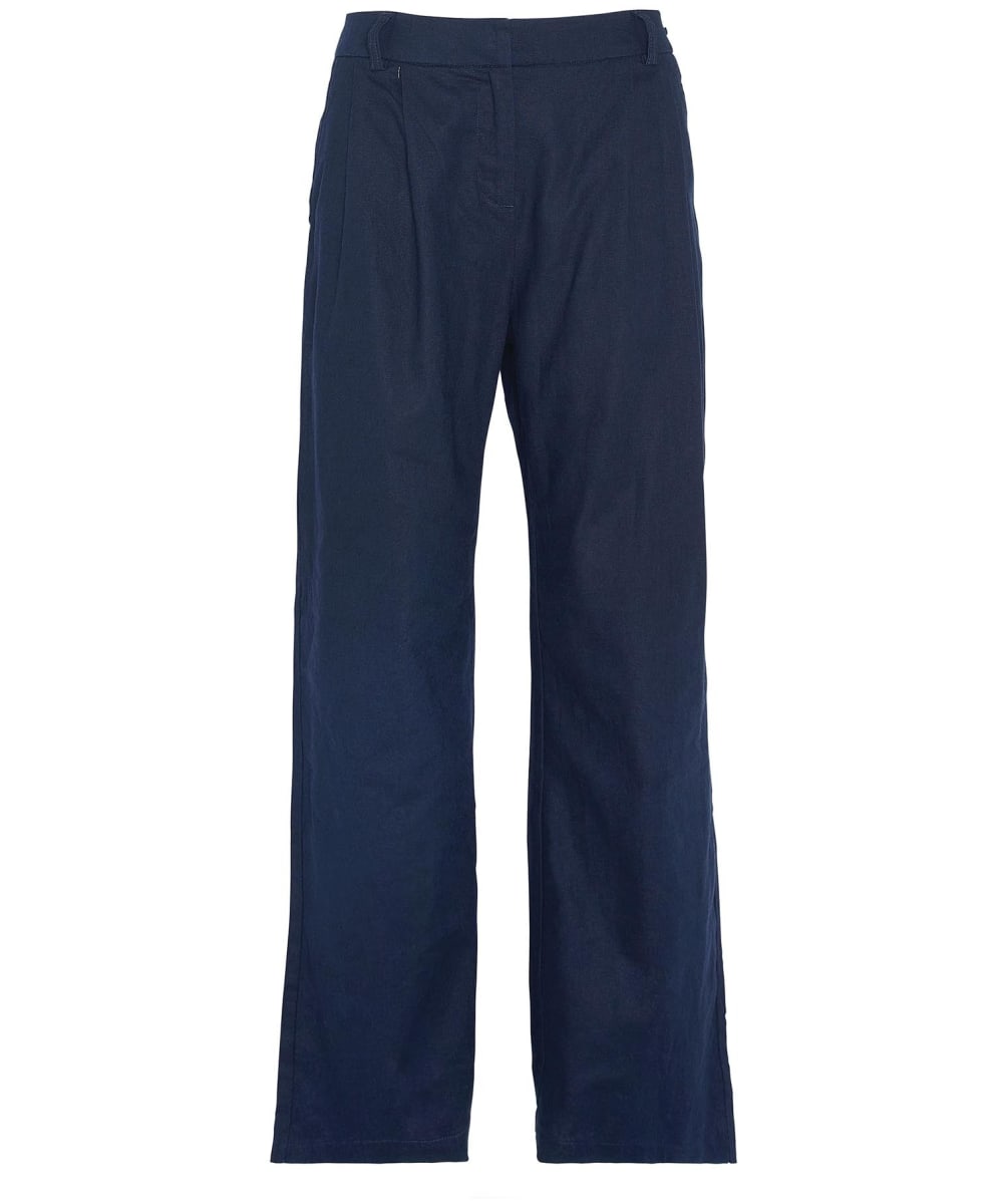 Women s Barbour Somerland Relaxed Cotton Linen Blend Trousers