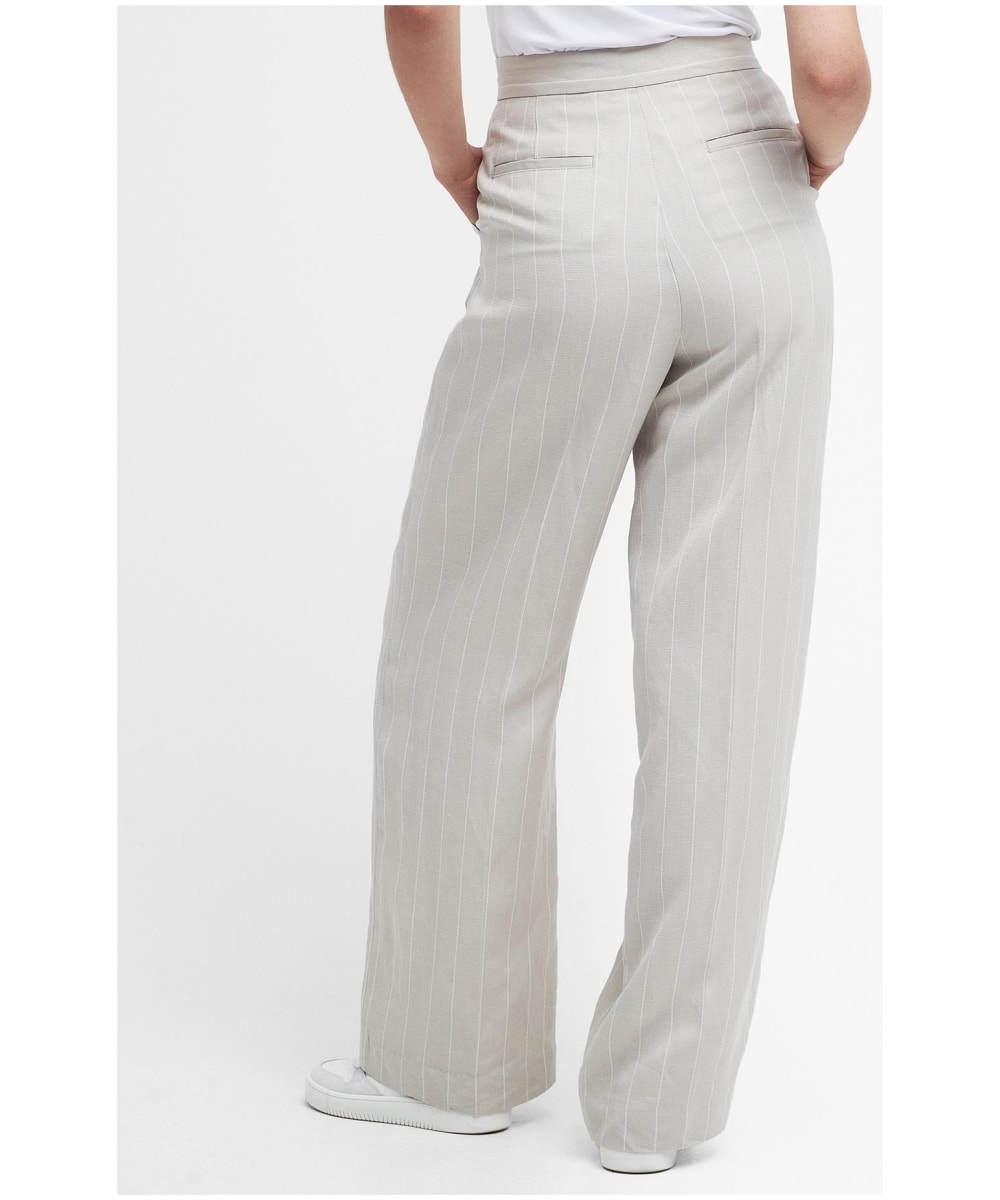 Women s Barbour Celeste Lyocell Linen Blend Trousers