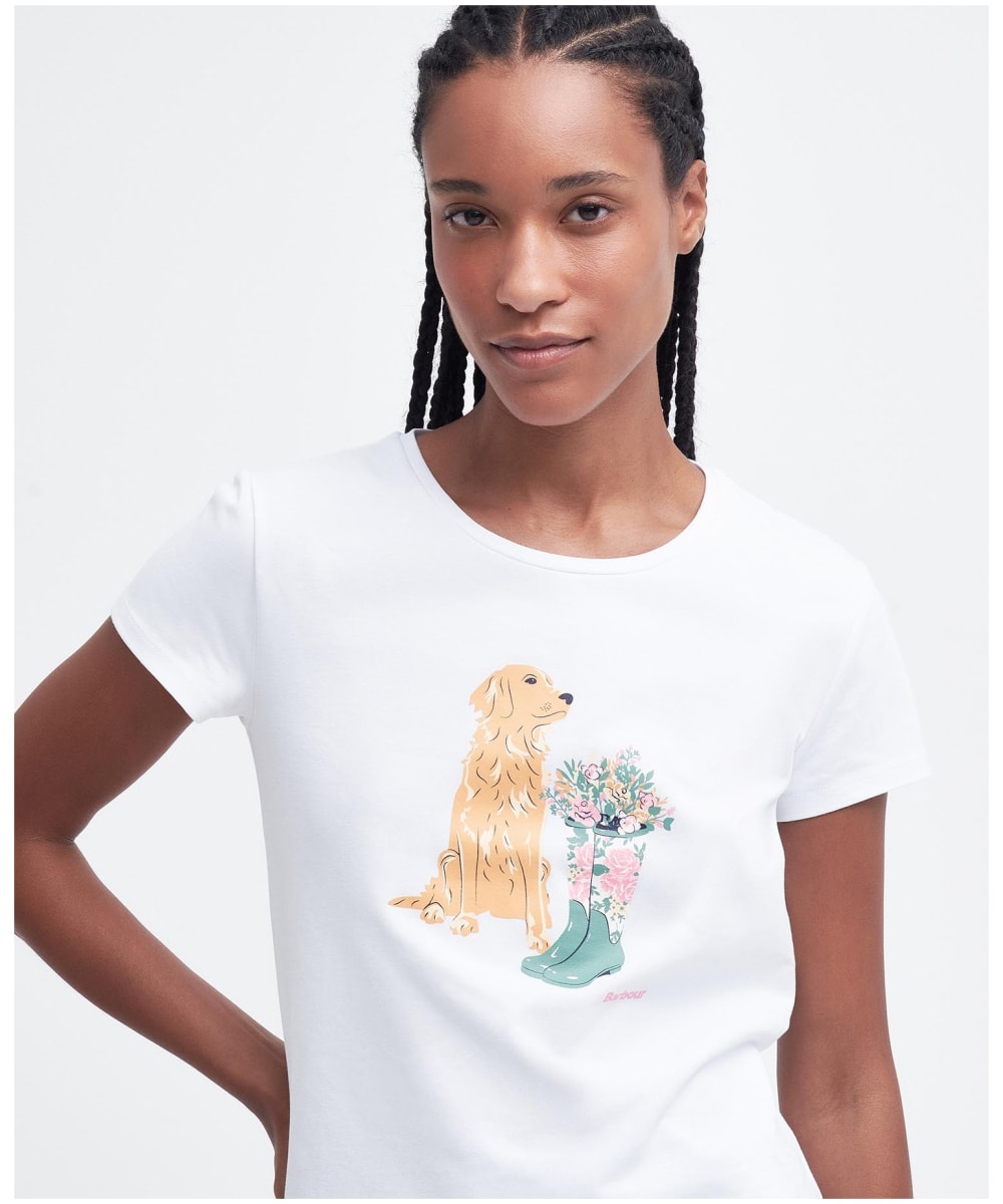 Barbour dog store t shirt