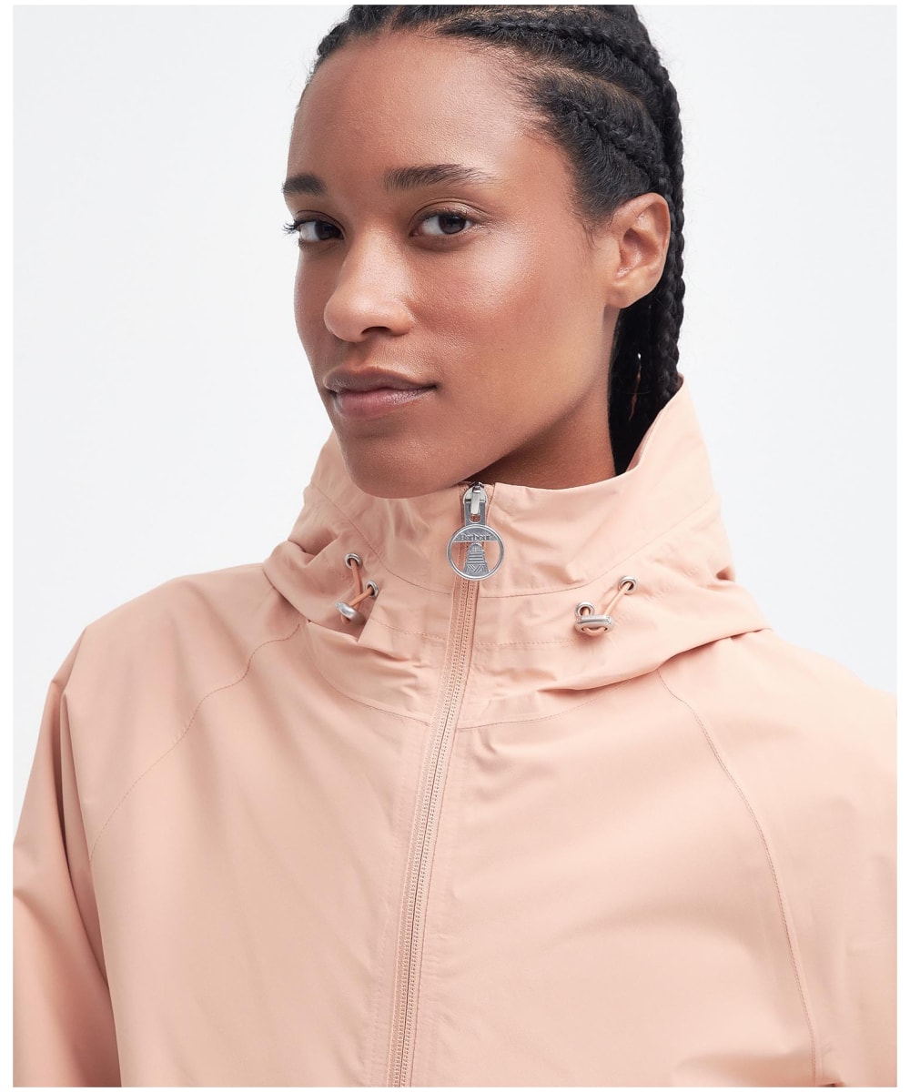 Womens barbour top rain jacket