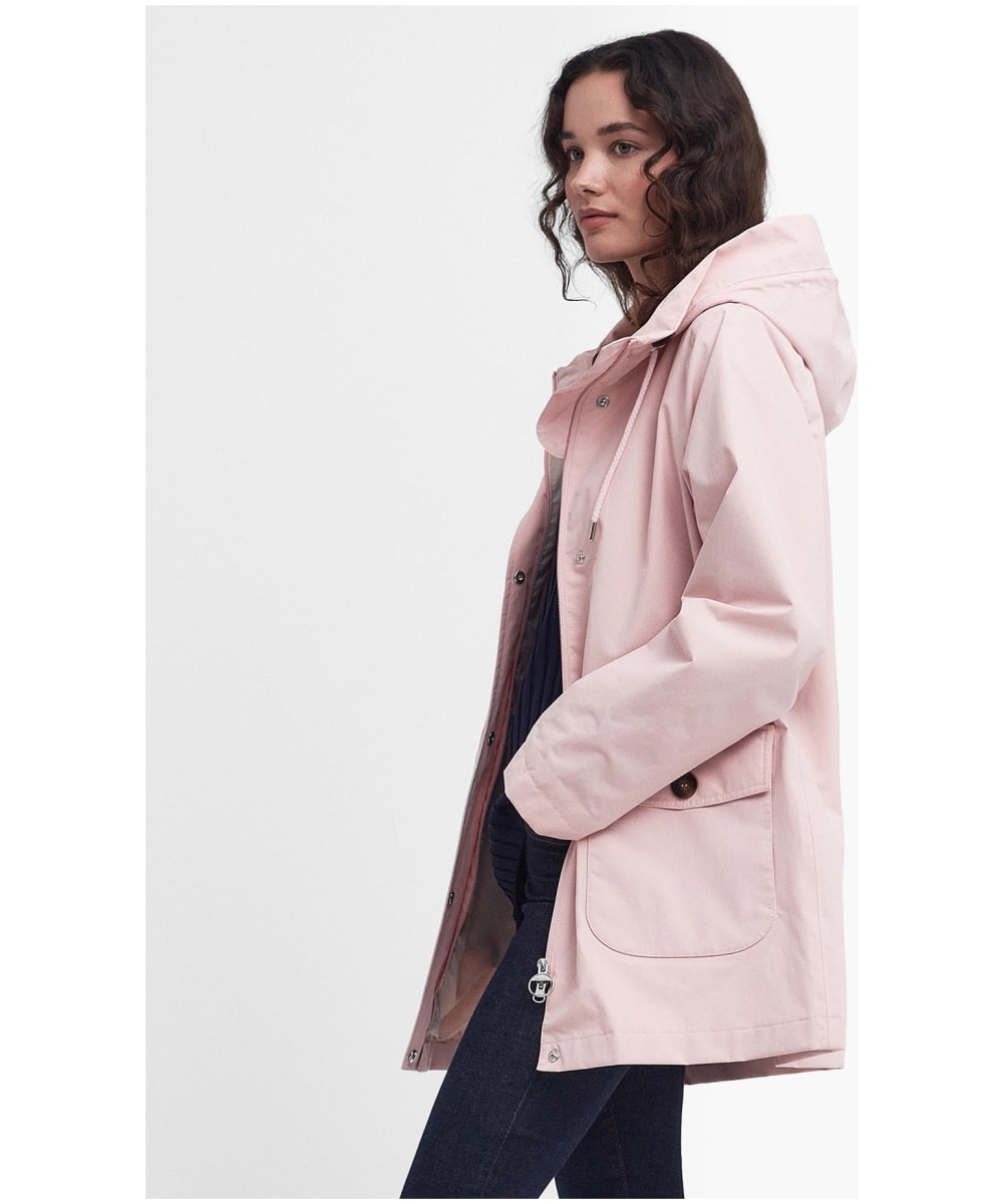 Barbour waterproof jacket womens Pink sales