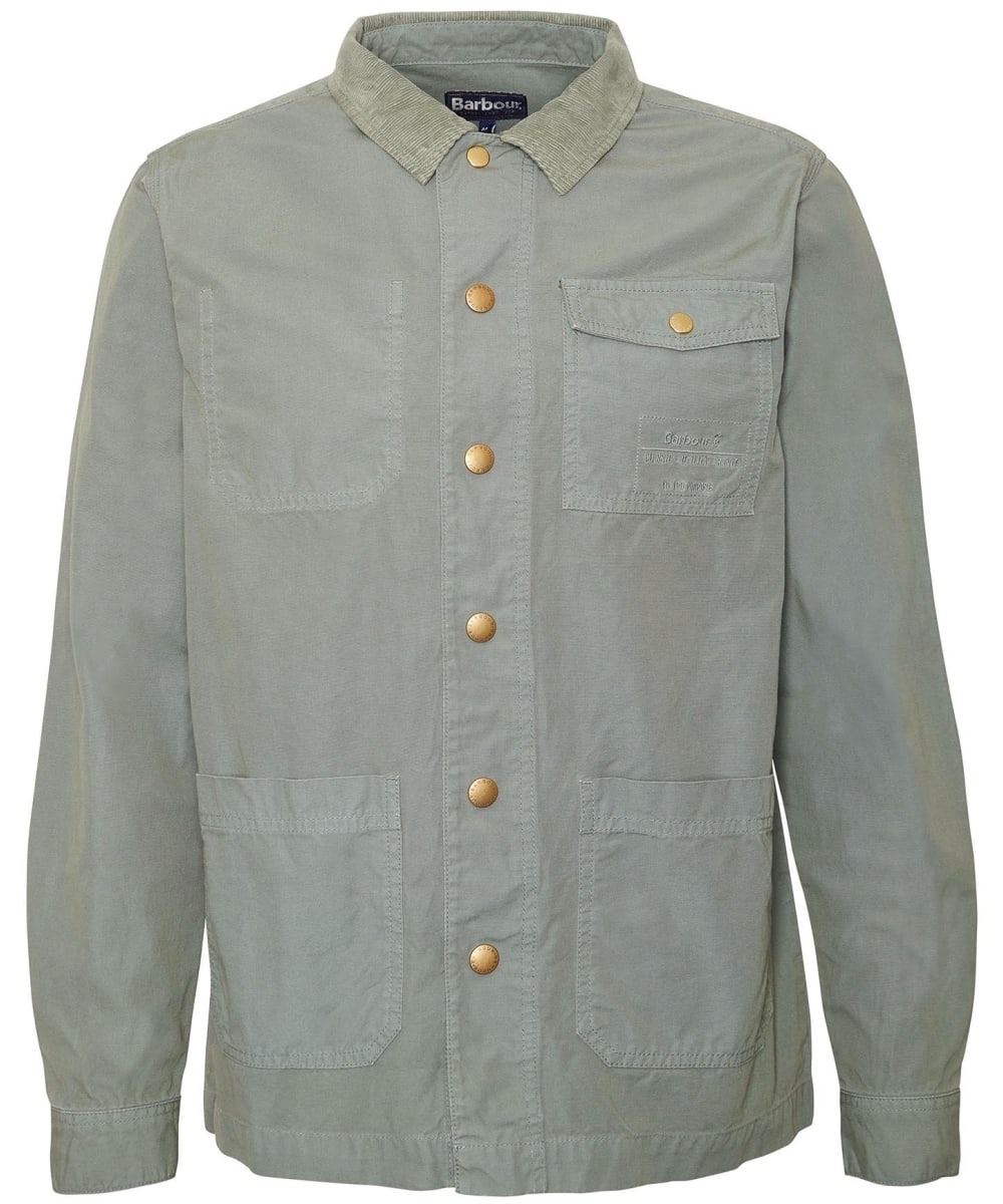 Barbour top overshirt green