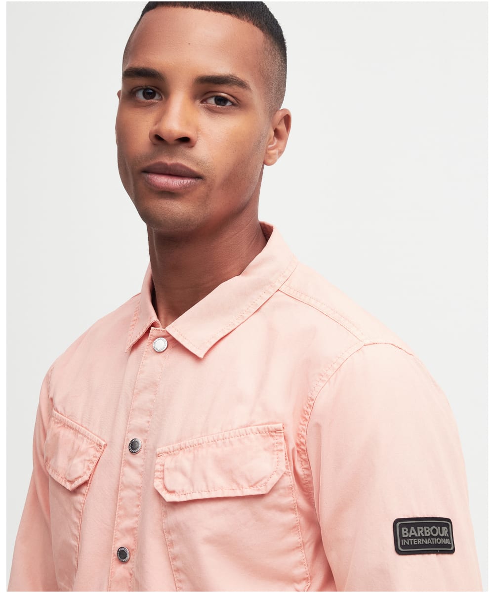 Barbour international mens Pink outlet