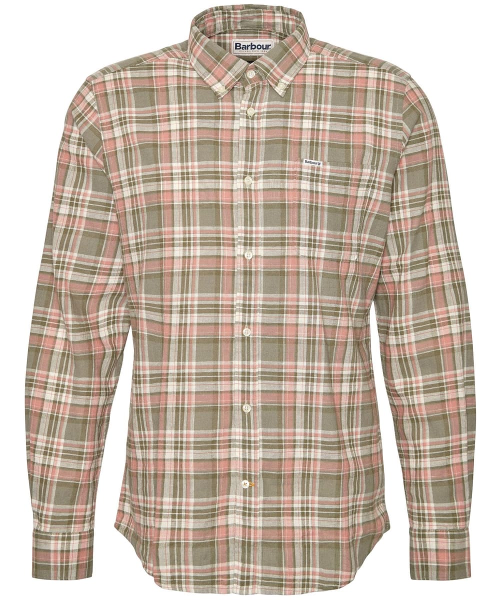 Barbour shirts shop mens olive