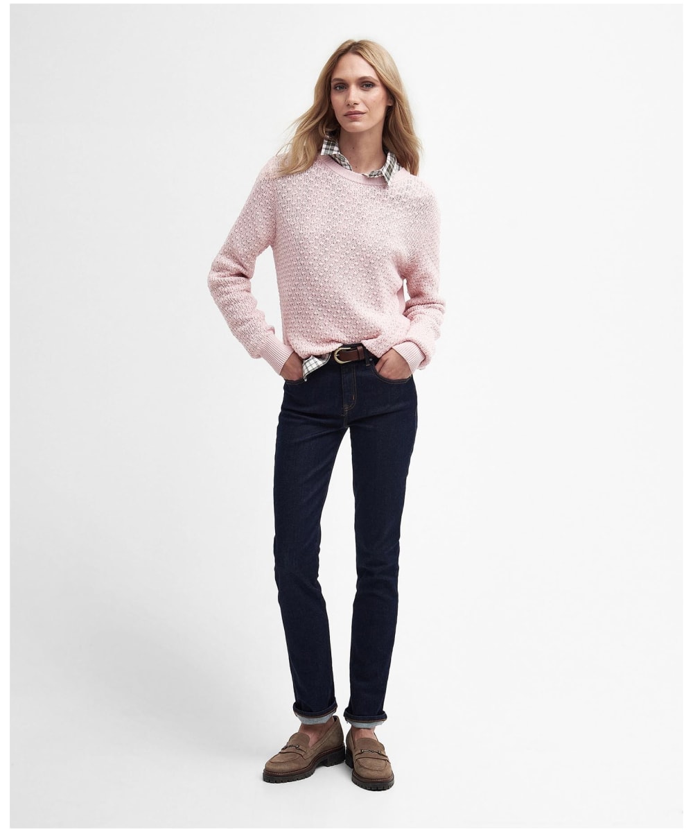 Women s Barbour Angelonia Knitted Crew Neck Jumper