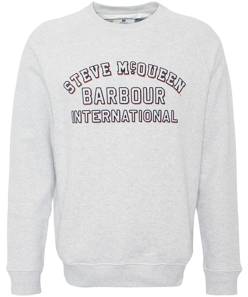 Barbour international online sweatshirt grey