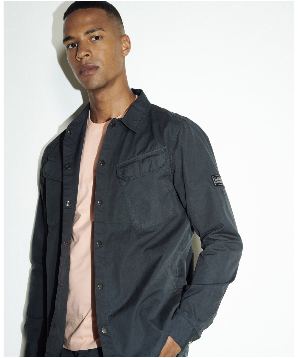 Barbour international sales shift overshirt