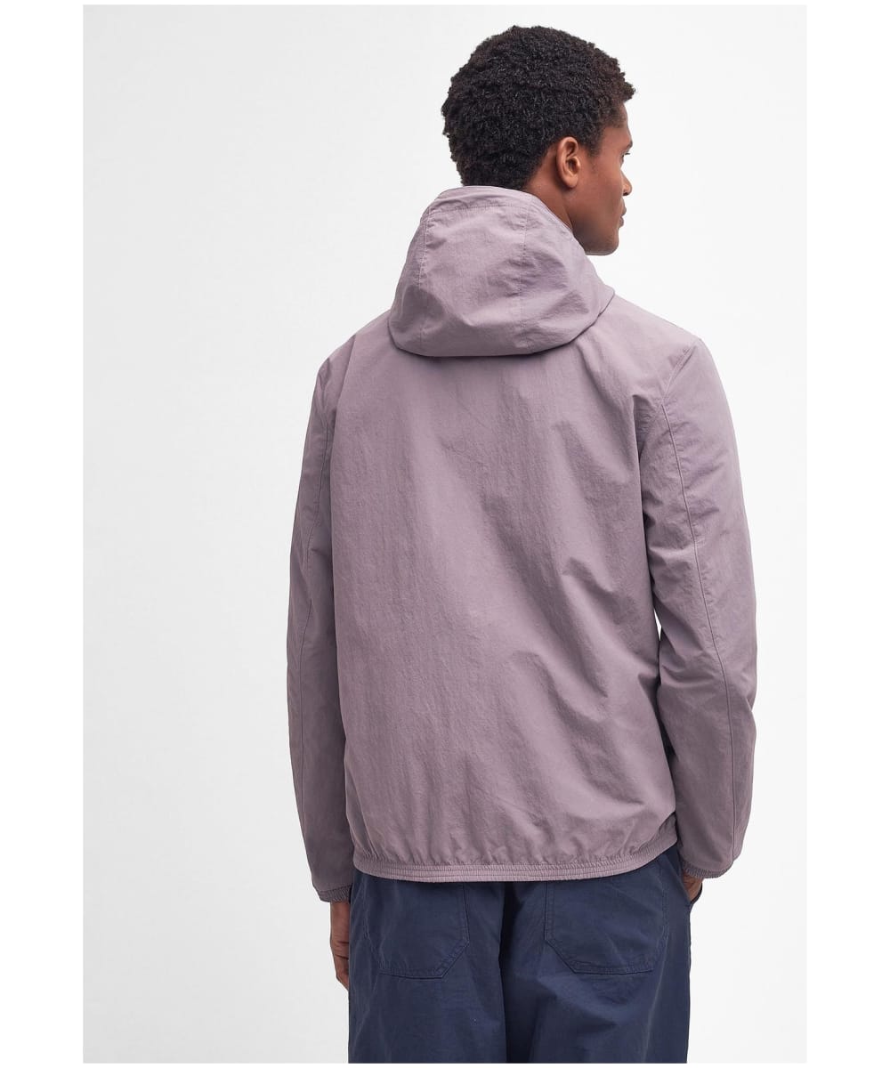 Barbour waterproof jacket mens purple online