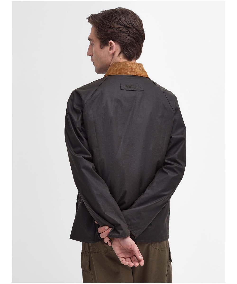 Men s Barbour Utility Spey Waxed Cotton Jacket