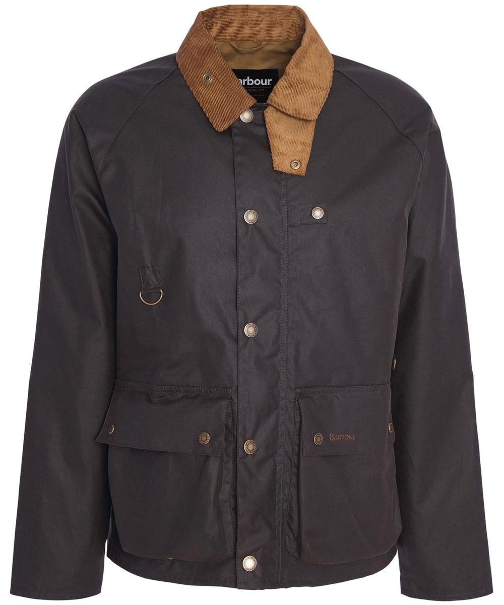 Men's Barbour Utility Spey Waxed Cotton Jacket