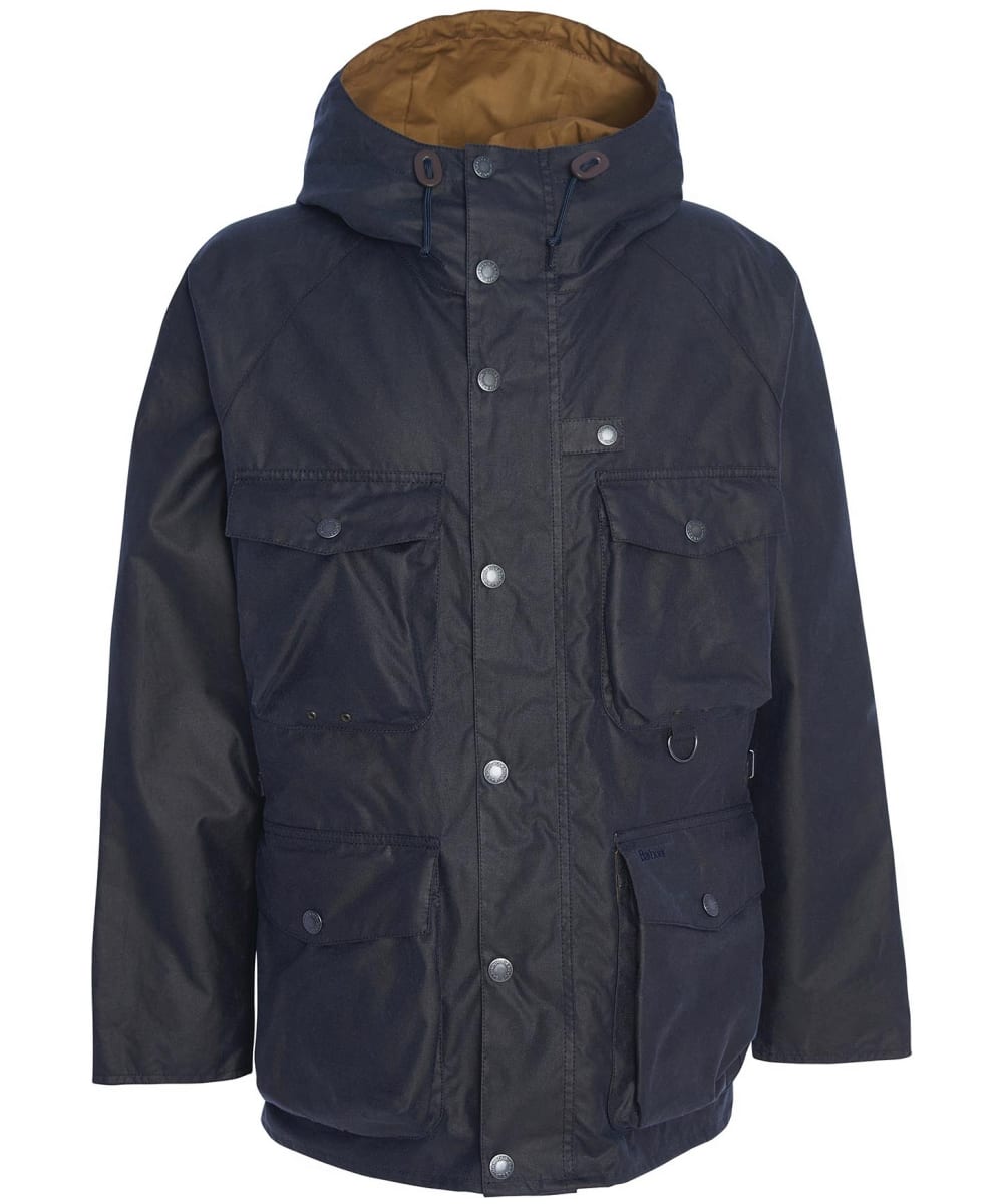 Mens hooded cotton jacket clearance