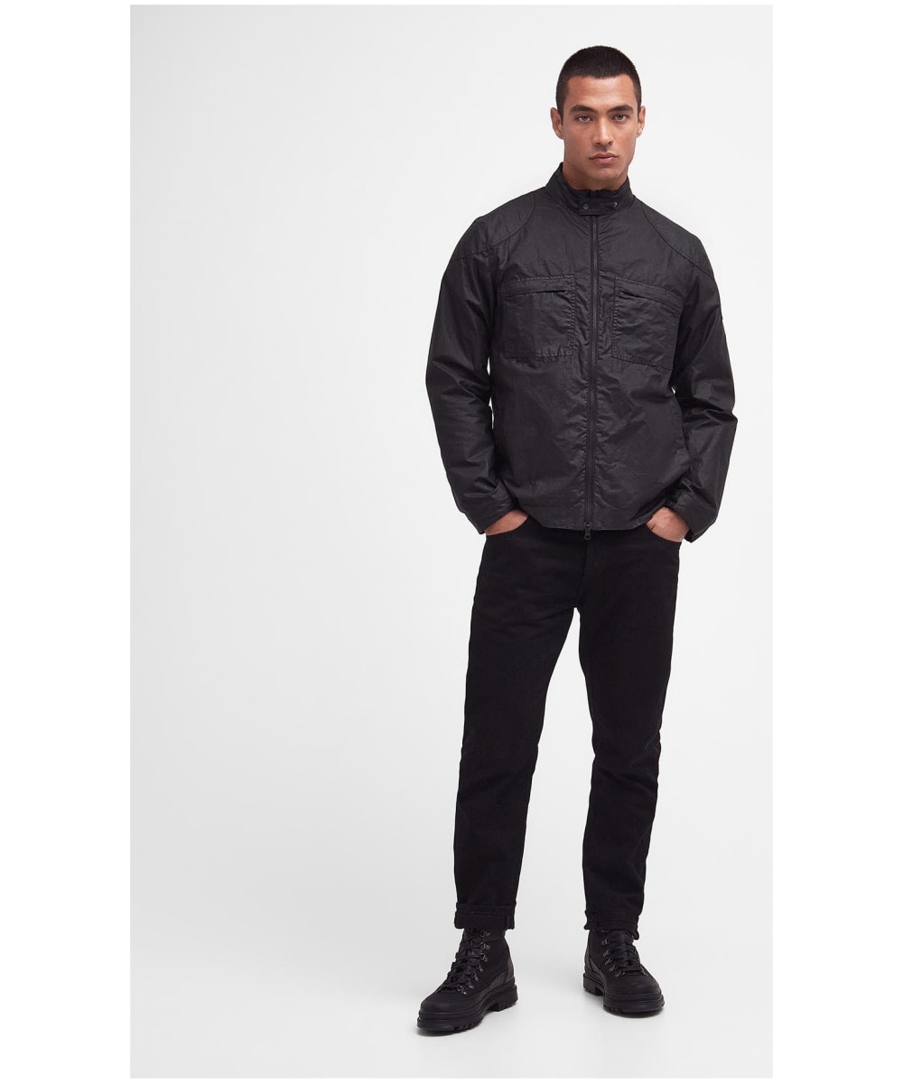 Men s Barbour International Eastbow Waxed Cotton Jacket